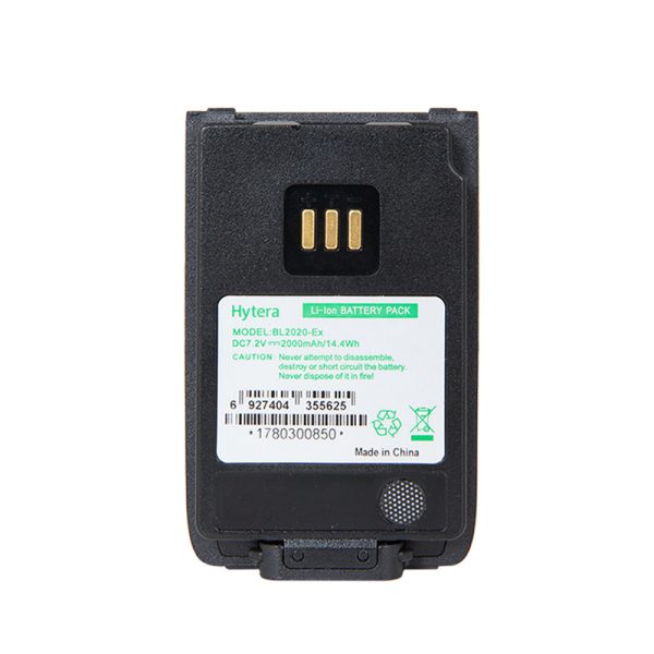 Hytera BL2020-Ex UL913 Exproof 2000 mAh Li-ion Batarya
