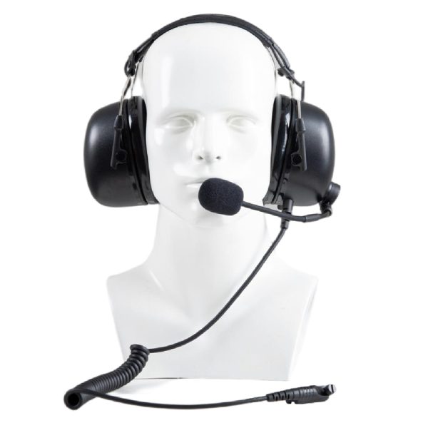 Hytera ECN49-P Profesyonel Gürültü Önleyici Kafa Bantlı Kulaklık Mikrofon Seti