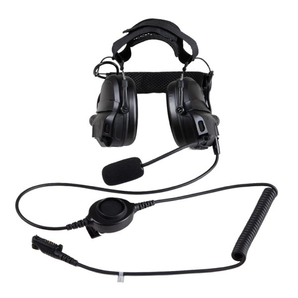 Hytera ECN51-P Profesyonel Gürültü Önleyici Kafa Bantlı Kulaklık Mikrofon Seti
