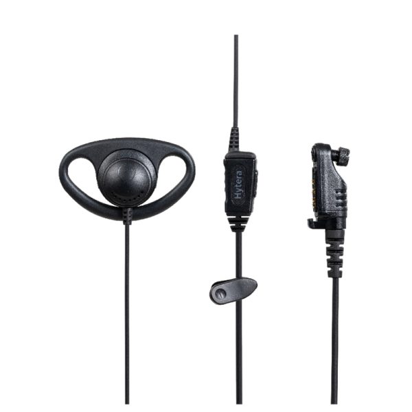 Hytera EHHN40-P D Tipi Kulaklık Mikrofon Seti