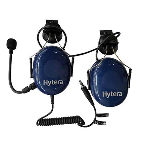 Hytera POA176-Ex ATEX Ağır Hizmet Tipi Gürültü Önleyici Kask Kulaklık Mikrofon Seti