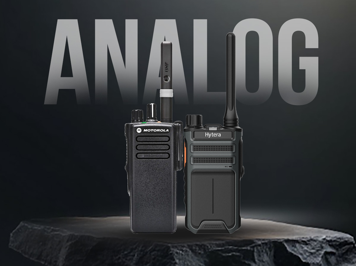 analog telsizler, telsiz iletişim sistemleri, analog haberleşme, el telsizi, PTT telsiz, saha iletişimi, güvenlik telsizleri, şantiye telsizi, iki yönlü telsiz, kablosuz iletişim sistemleri