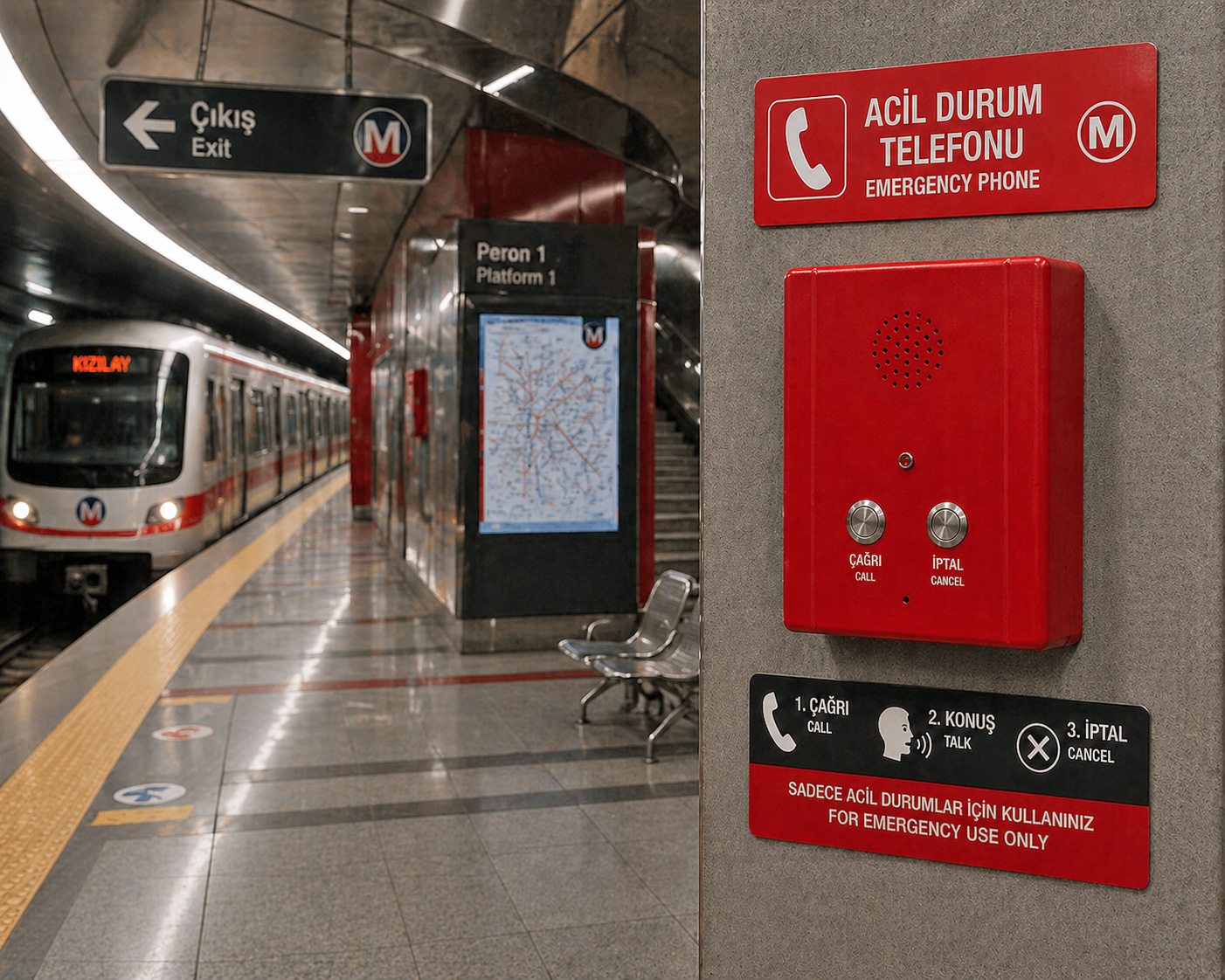 Metro acil durum telefonları, şehir içi ulaşım güvenliğinin önemli bir parçasıdır. Birçok ülkede bu sistemlerin kurulumu yasal bir zorunluluk haline gelmiştir. Bu da metro işletmeleri için bu cihazların sadece bir seçenek değil, aynı zamanda bir gereklilik olduğunu gösterir. Sonuç olarak, metro acil durum telefonu, hızlı erişim, yüksek dayanıklılık ve kesintisiz iletişim özellikleri ile şehir içi ulaşımda güvenliği artıran kritik bir sistemdir. Olası acil durumlarda hayat kurtaran bir rol üstlenen bu cihazlar, modern metro altyapısının vazgeçilmez bir parçasıdır.