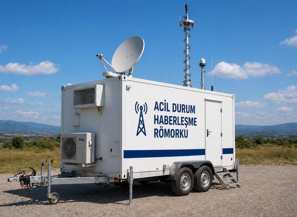 Acil durum haberleşme römorku Endüstriyel tesisler, baraj inşaatları veya maden sahaları için bu römorklar geçici değil, stratejik bir yatırımdır. Sabit bir kule dikmenin maliyetli ve zaman alıcı olduğu yerlerde, römork size esneklik sağlar. Proje bittiğinde römorku başka bir şantiyeye çekebilir, böylece yatırımınızı korumuş olursunuz. Sonuç olarak; acil durum haberleşme römorku, kaosun ortasında düzeni sağlayan, personelin sesini duyuran ve teknolojiyi en zor coğrafyalara taşıyan bir "güvenlik köprüsü"dür.