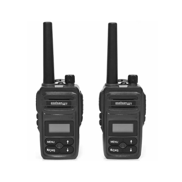 PM985 GRİ PMR El Telsizi 2'li Set